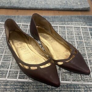 Cathy Jean Women's Dark Brown Flats